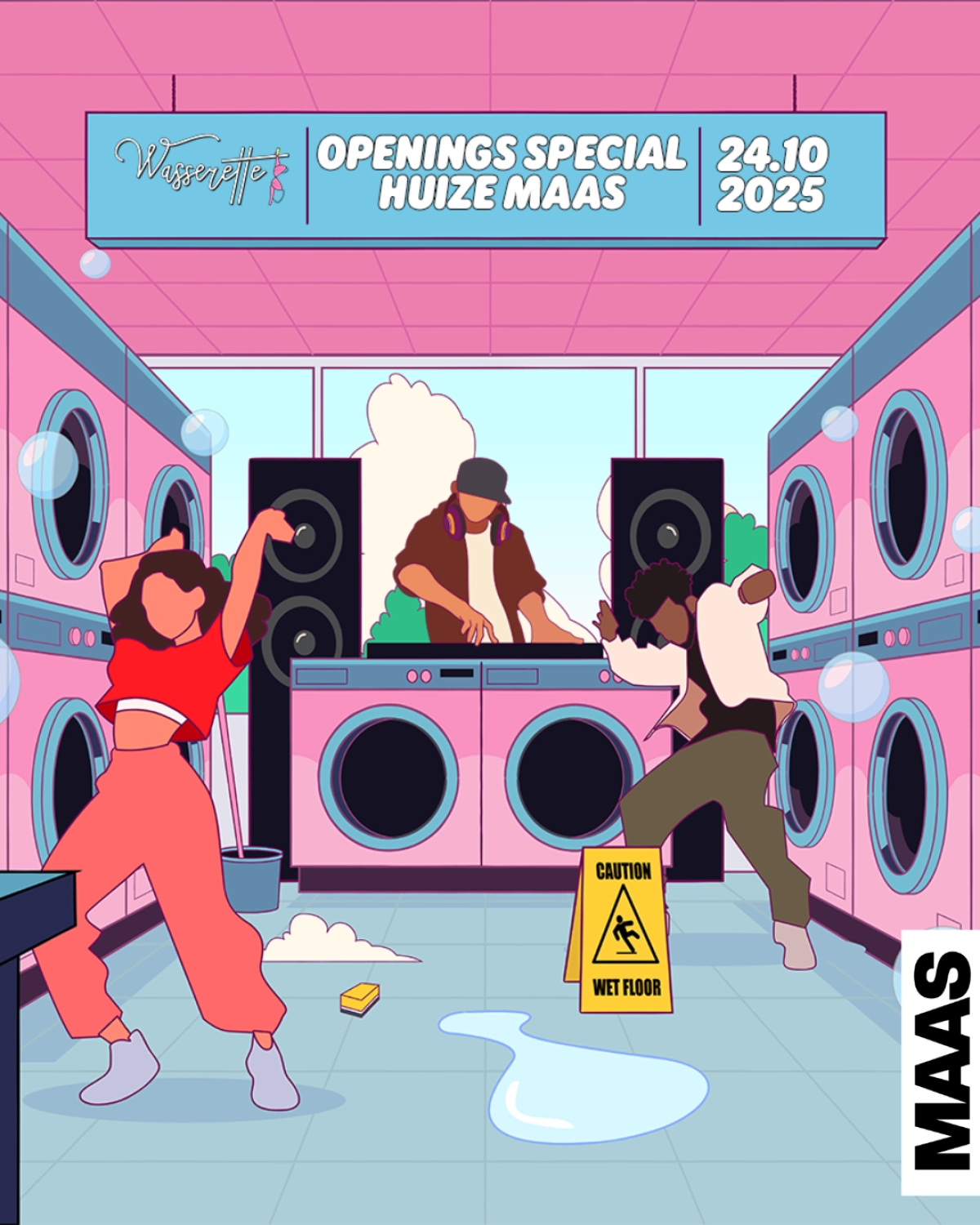 Laundry Party Huize Maas